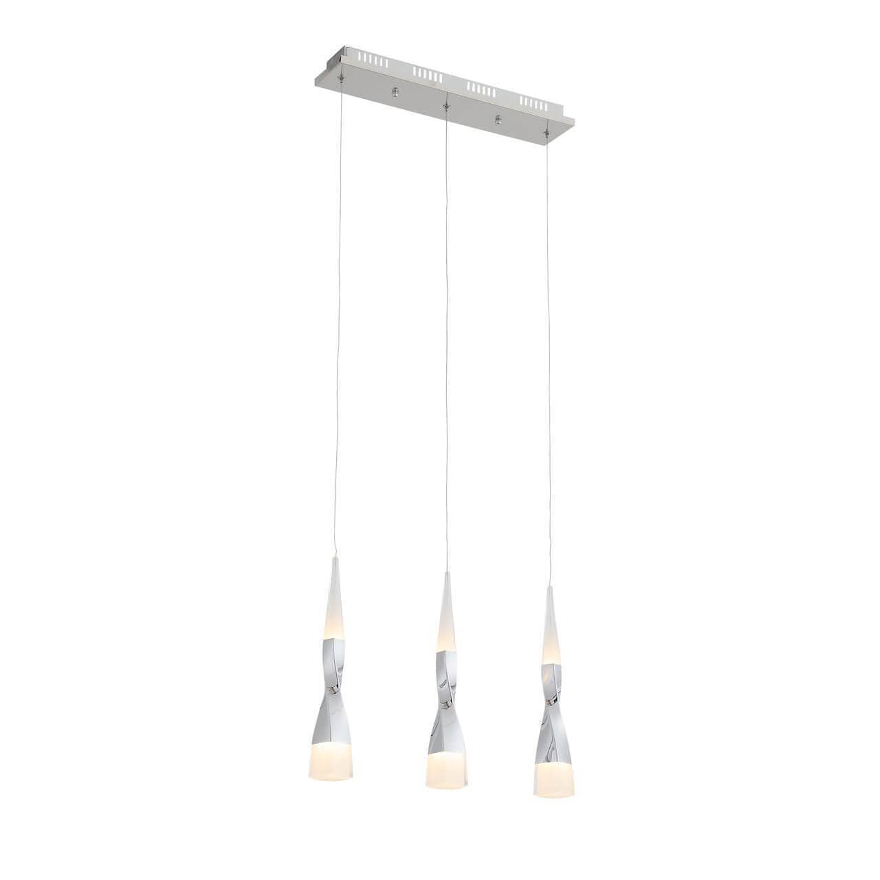 ST LUCE SL405.103.03 Светильник подвесной  Хром/Хром, Белый LED 3*7W — миниатюра 1