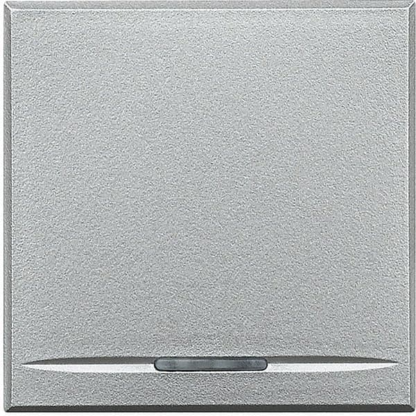 BT Axolute Алюминий Переключатель традиционный,16А, 2 модуля, авт.клеммы HC4053M2A — миниатюра 3