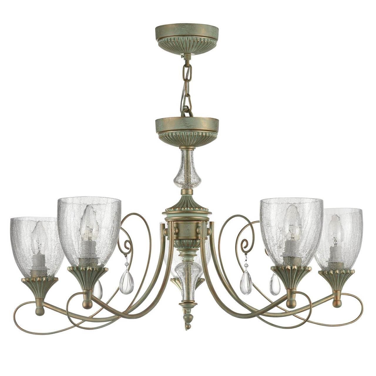 Maytoni Royal Classic Sabina Мятное Золото Люстра 5xE14 60W RC145-PL-05-MG — миниатюра 1