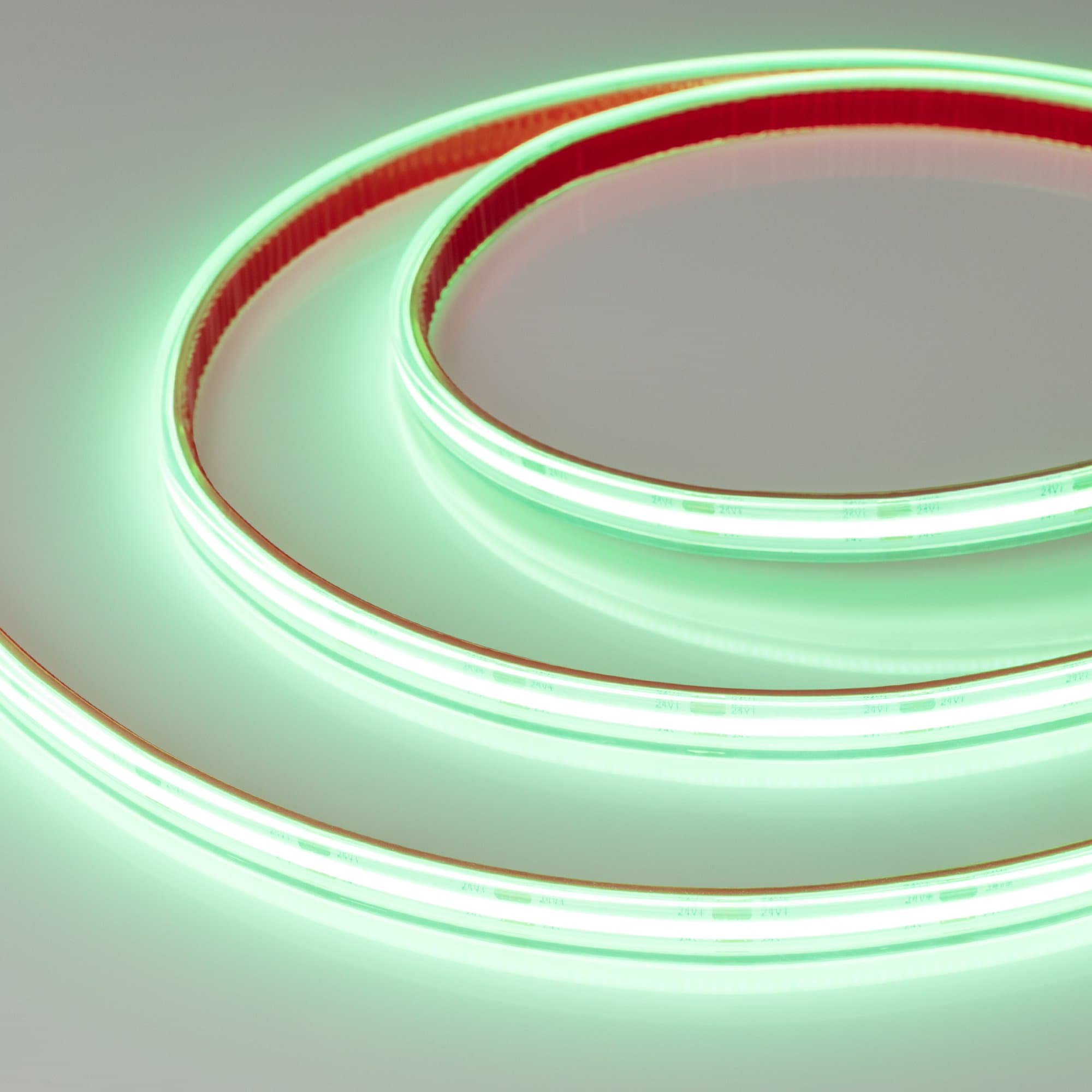 Arlight Светодиодная лента COB-5000PS-CSP-544-24V Green (10mm, 11.5W, IP67) (-) 032181 — миниатюра 2