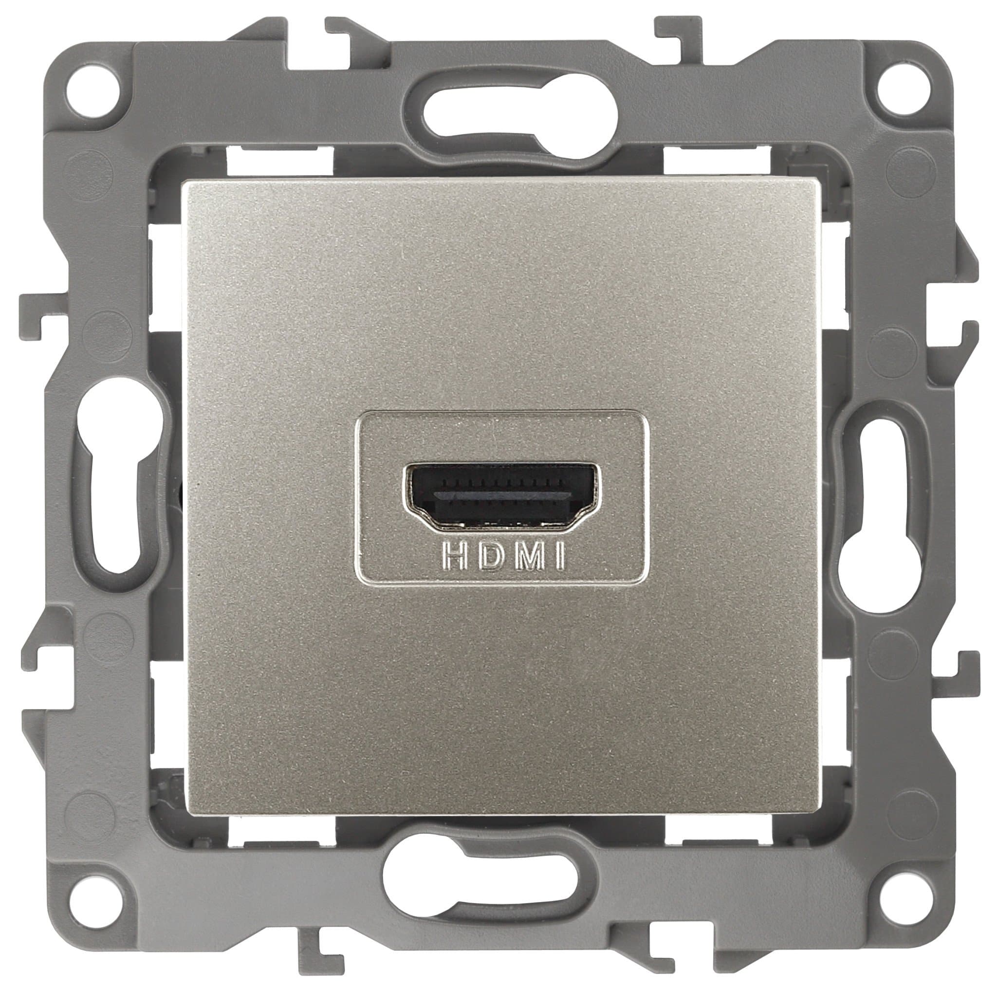 ЭРА 12-3114-15 Перламутр Розетка HDMI, IP20, 12