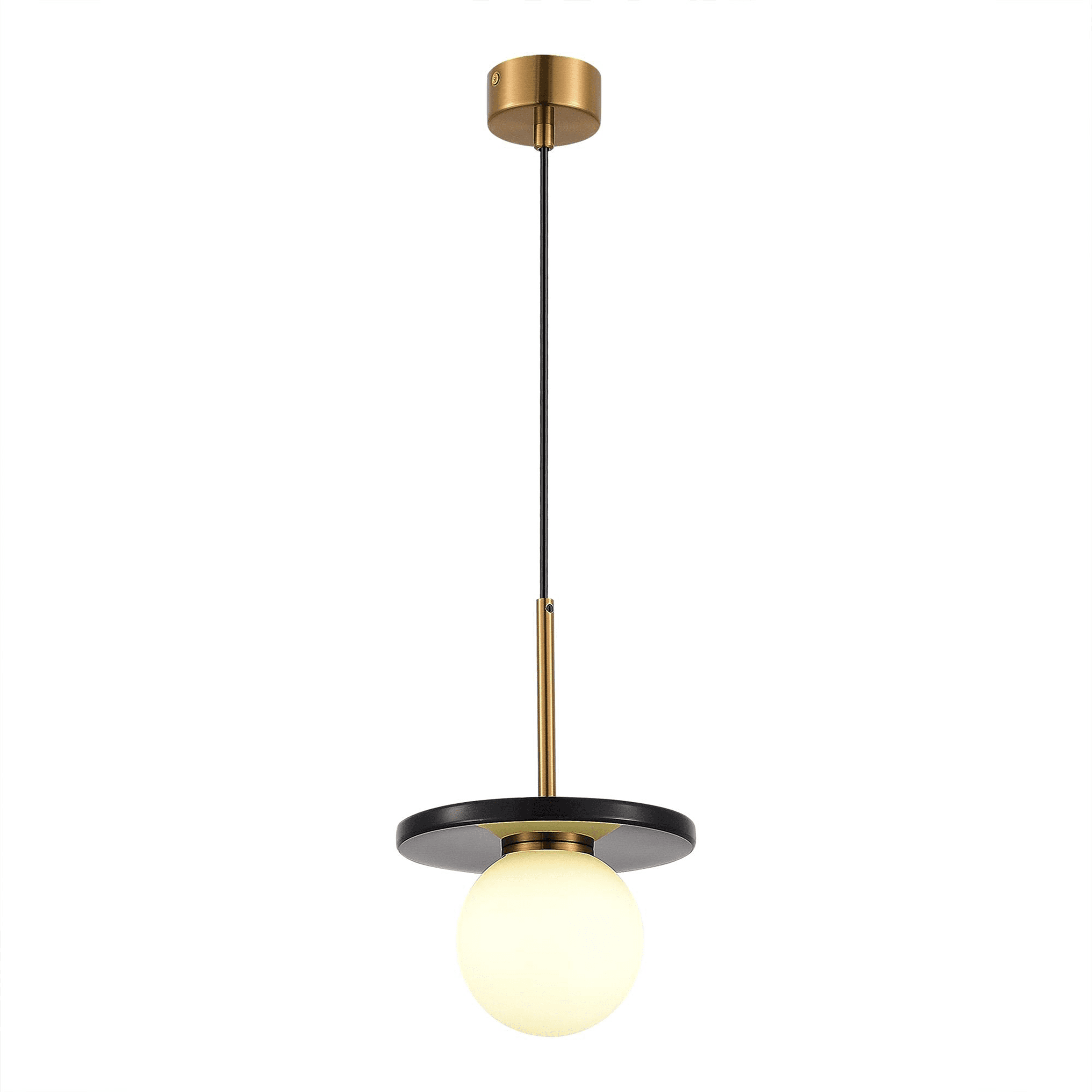 ST LUCE SL1191.343.01 Светильник подвесной Латунь/Латунь, Черный G9 1*5W 4000K