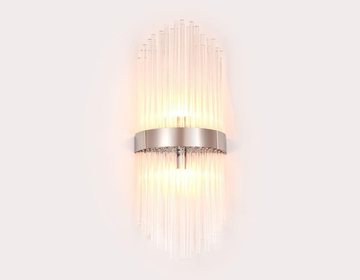 Ambrella Настенный светильник с хрусталем TR5371/2 CH/CL хром/прозрачный G9/2 max 40W 500*200*100 — миниатюра 4