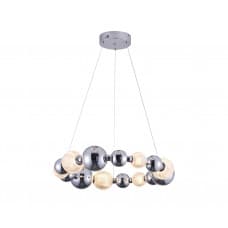 Kink Light 08038-50,02 Подвес Амита хром d62 h150 Led 3*6W+3*4W (4000K)