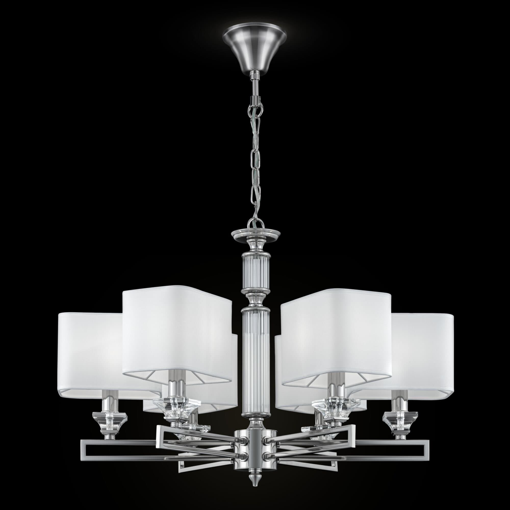 Maytoni Neoclassic Ontario Хром Люстра E14 40W MOD020PL-06CH — миниатюра 3