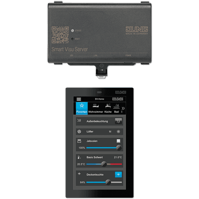 JUNG SV сервер сет Smart Control 5 SV-S-SC5SW