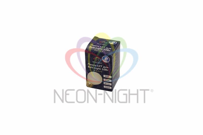 NEON-NIGHT Лампа накаливания e27 10 Вт белая колба 401-115 — миниатюра 4