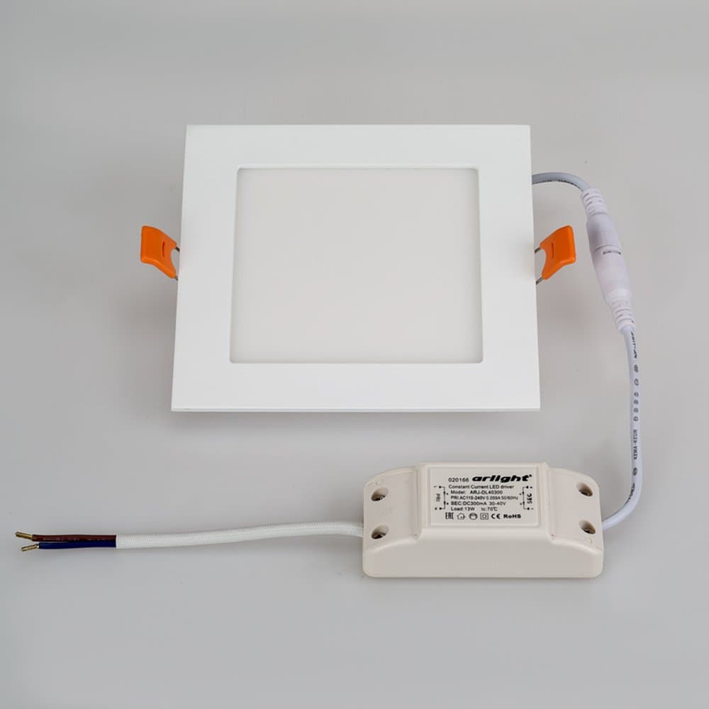 Arlight Светильник DL-142x142M-13W White (IP40 Металл, 3 года) 020128 — миниатюра 7