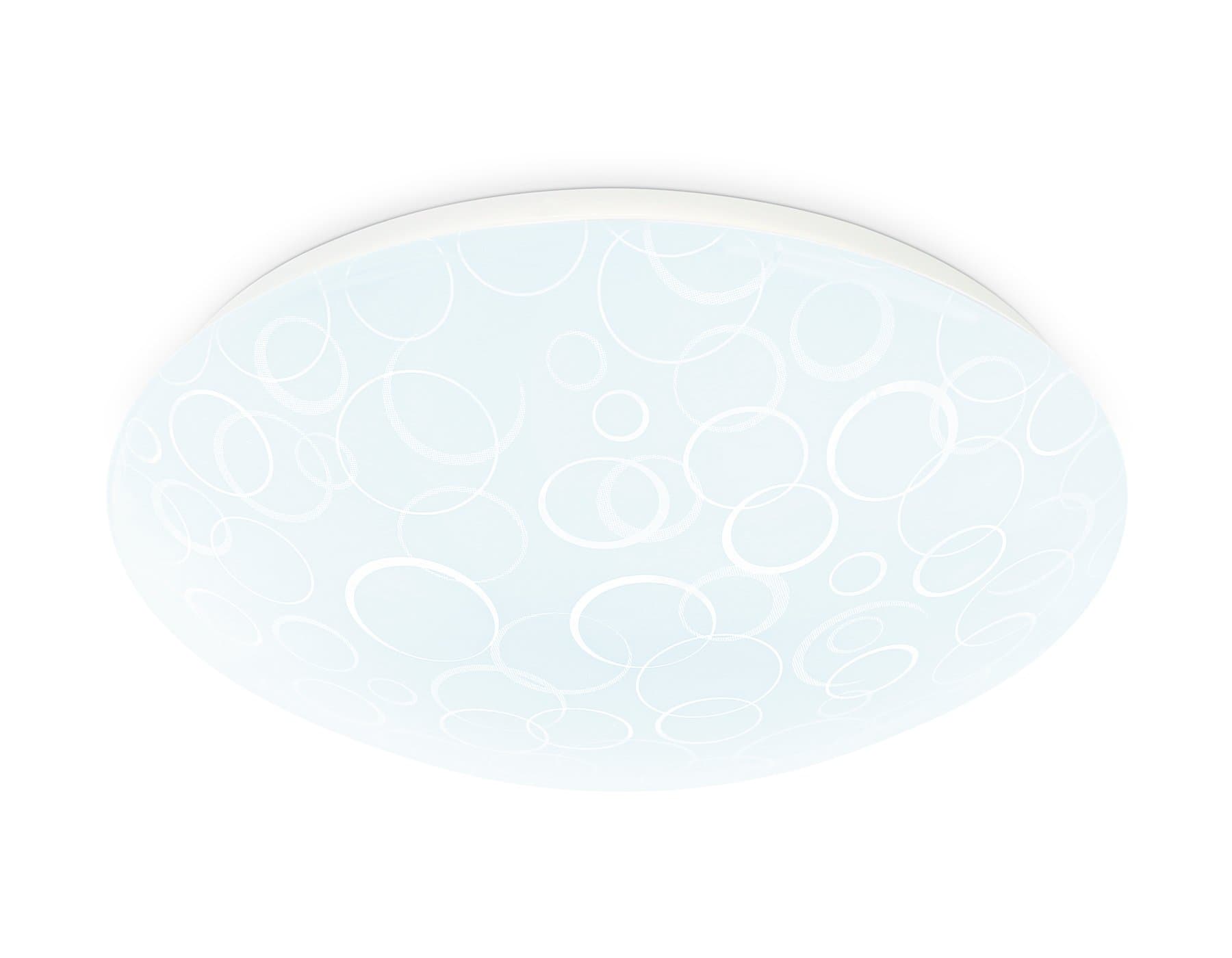 Ambrella Потолочный светодиодный светильник FZ1082 WH белый 30W 6400K D380*105 (Без ПДУ)