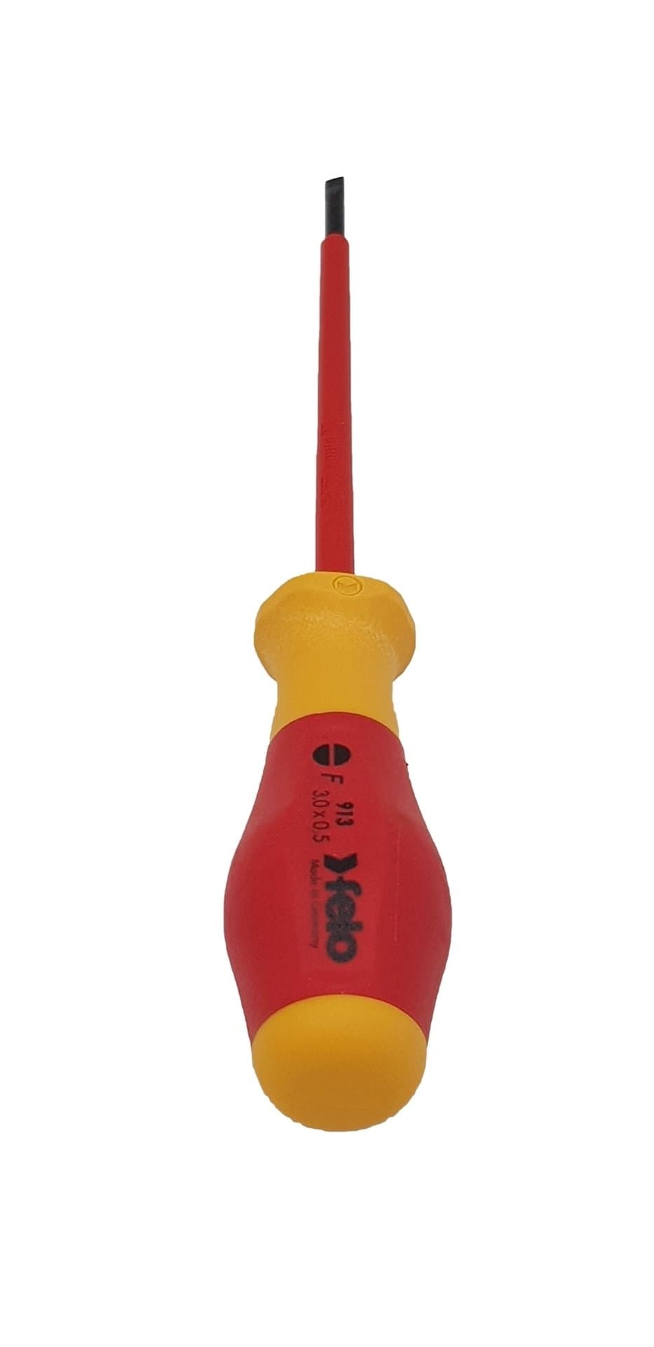 Felo Отвертка диэлектрическая шлицевая SL3,0x0,5x100 91303090 — миниатюра 3