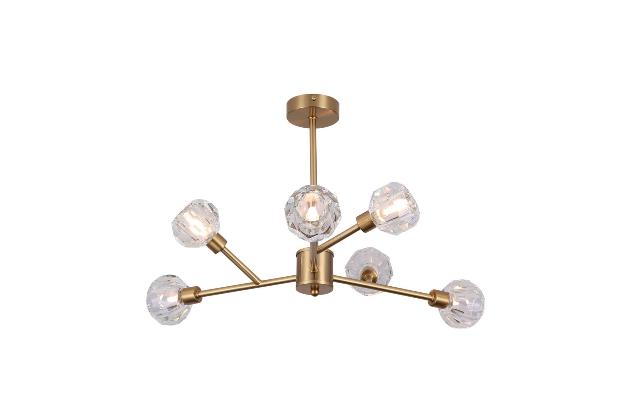 Freya Crystal Grace Золотая бронза Люстра FR5114PL-06BZ — миниатюра 3