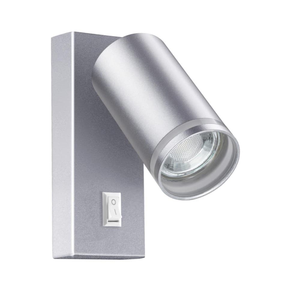 Novotech 370895 OVER NT22 серебро Светильник накладной настенный IP20 GU10 9W 220V ULAR