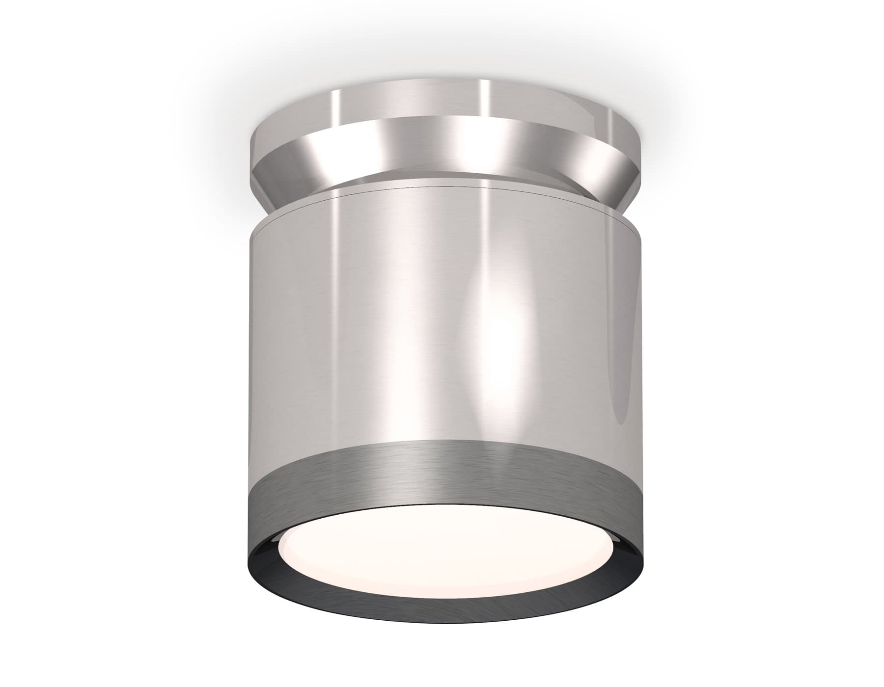Ambrella Комплект накладного светильника XS8120010 PSL/PPH серебро полированное/графит полированный GX53 (N8904, C8120, N8133) — миниатюра 1