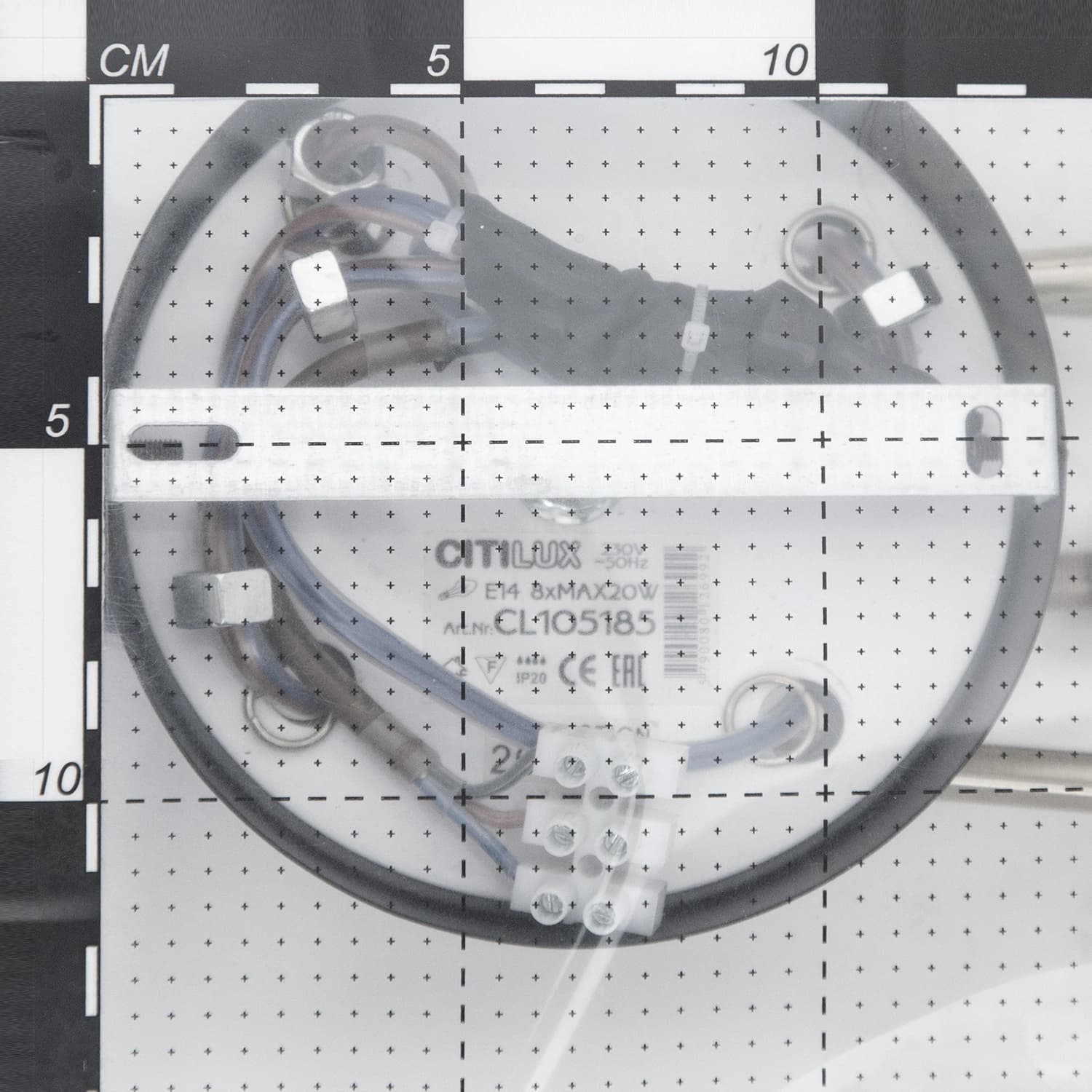 Citilux CL105185 Планета Черн+Дымч. Люстра — миниатюра 14
