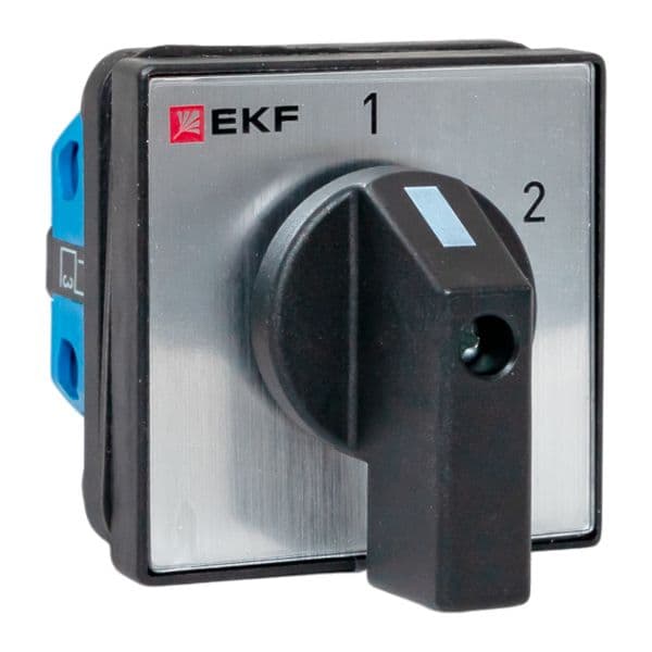 EKF Переключатель кулачковый ПК-1-51 10А 1P «1-2» IP65 — миниатюра 1