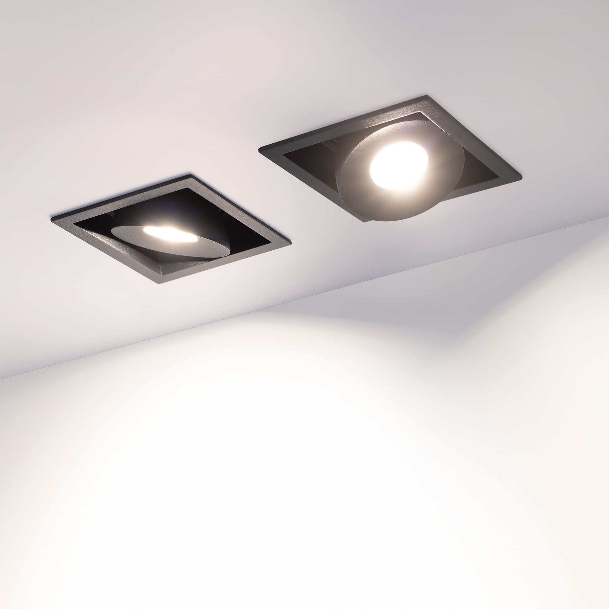 Arlight Светильник CL-SIMPLE-S80x80-9W Day4000 (BK, 45 deg) (IP20 Металл, 3 года) 026875 — миниатюра 7