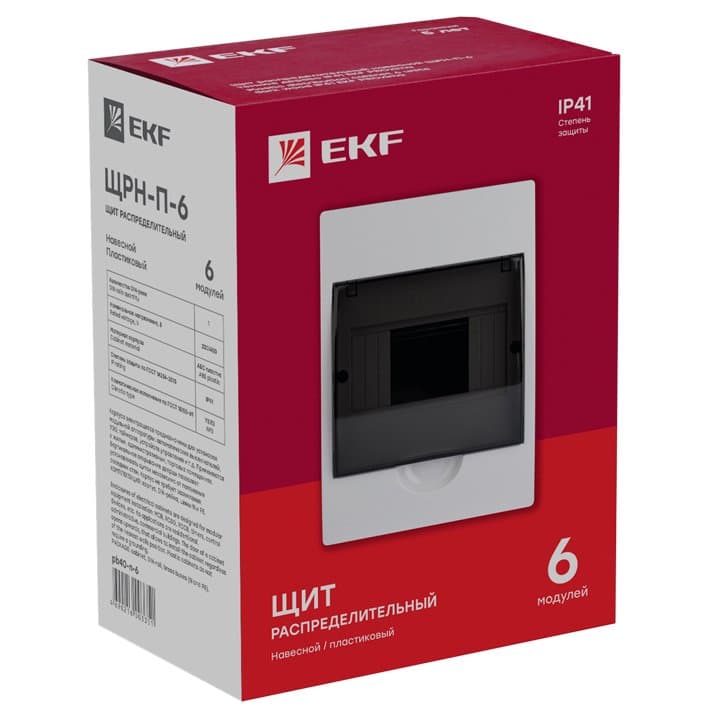 EKF PROxima Щит распред. навесной ЩРН-П- 6 IP41 — миниатюра 4