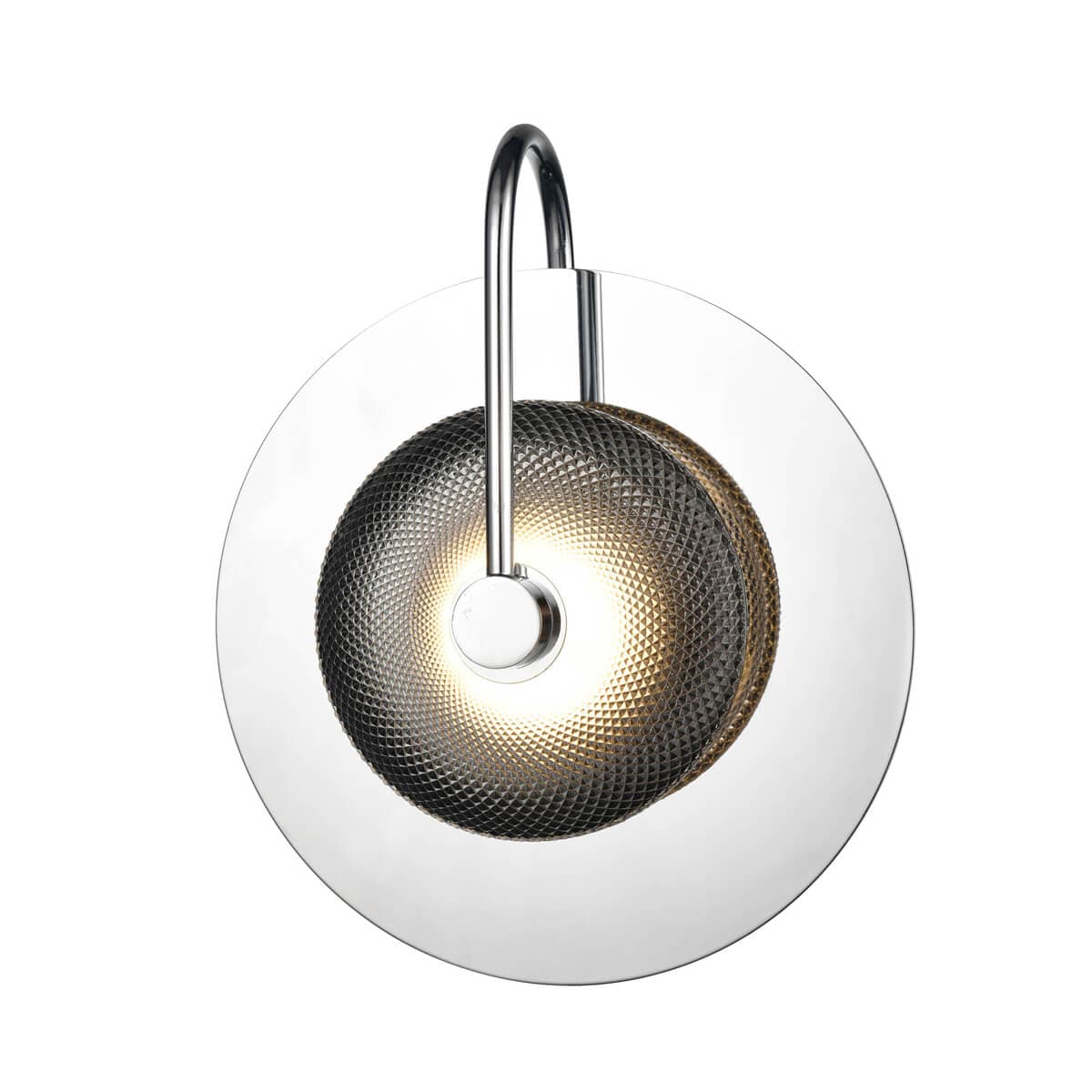 Vele Luce Rainbow Бра Modern L250*W130*H250 хром | chrome металл | metal VL5743W11 — миниатюра 2