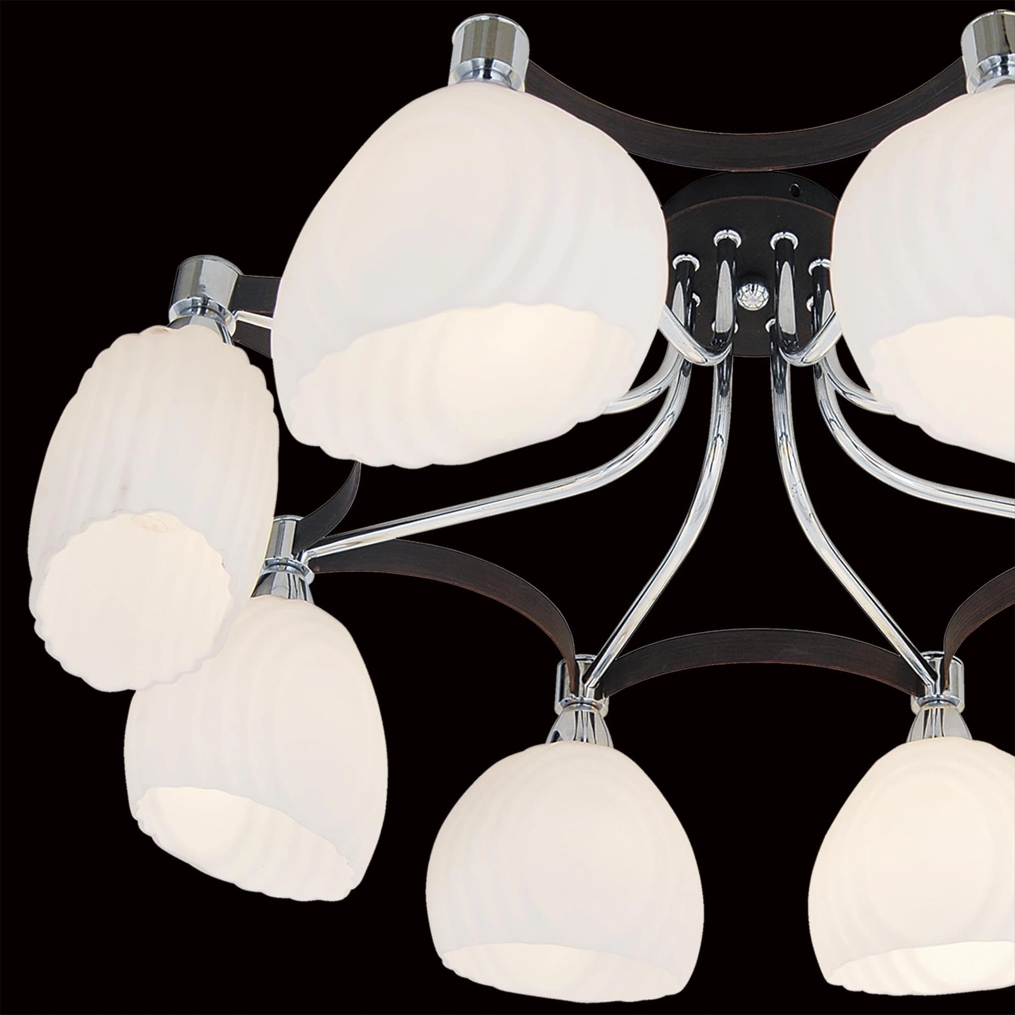 Citilux CL143181 Ирис Венге+Хром Свет-к Люстра — миниатюра 3