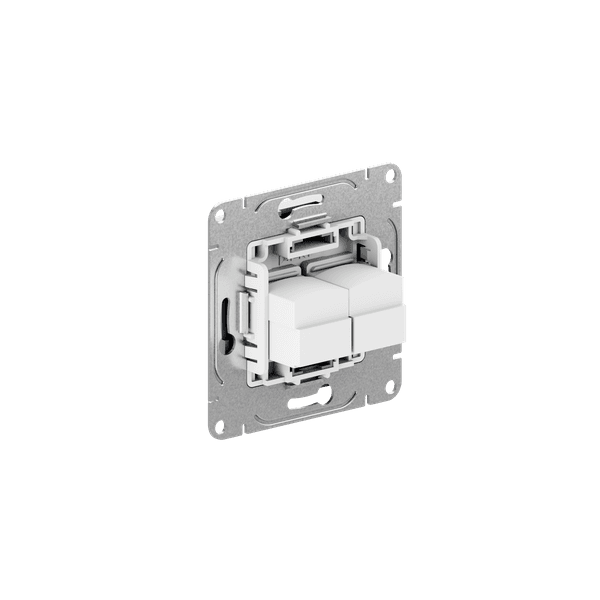 EKF Механизм розетки RJ45 - 2шт, (cat5), алюминий Эпика — миниатюра 4