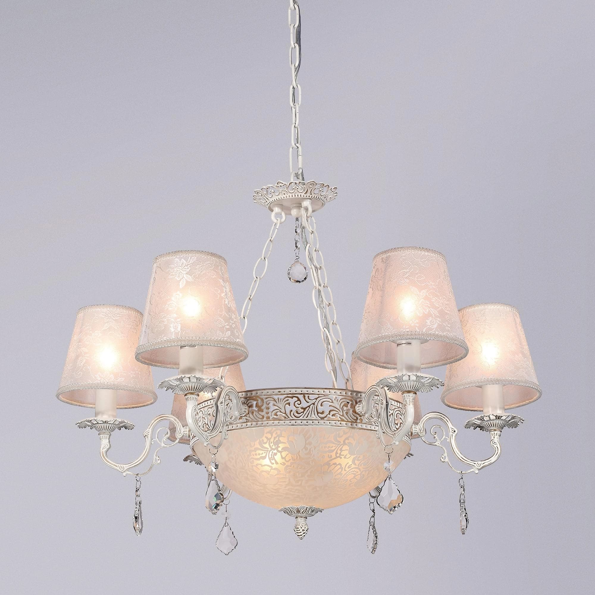 Citilux CL424161 Бельведер Бел.+Золото Светильник Люстра — миниатюра 2