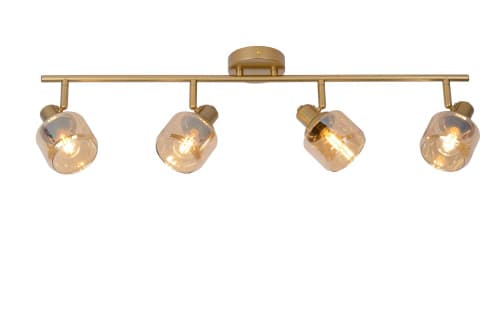 Lucide 95 Прожектор настенный 4xE14 Matt Gold / Brass 77979/04/02
