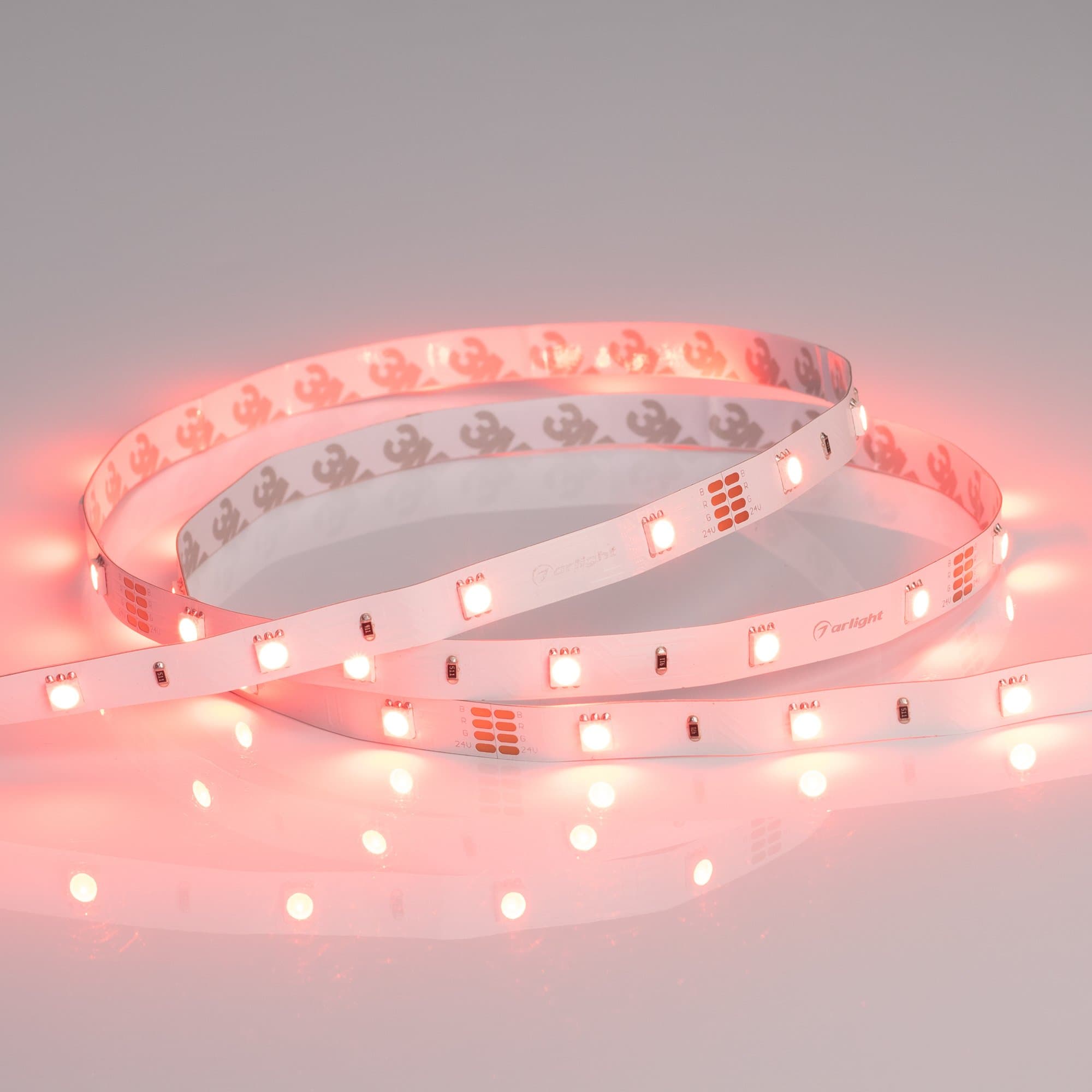 Arlight Светодиодная лента RT-B30-10mm 24V RGB (7.2 W/m, IP20, 5060, 5m) (Открытый) 022066(2) — миниатюра 3