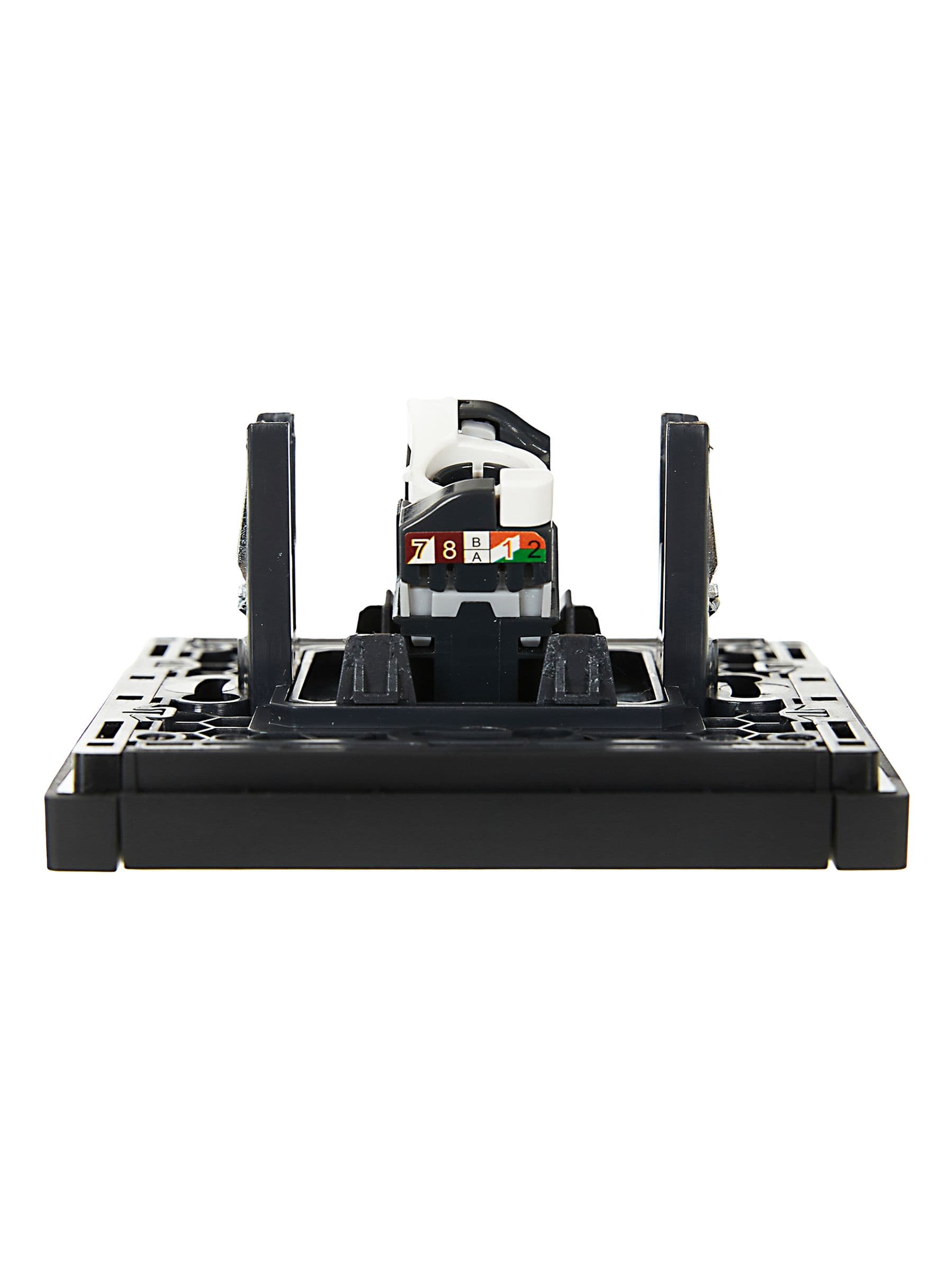 IEK FORTE&PIANO Черный Розетка комп. RJ45 кат.5E FP132 — миниатюра 5