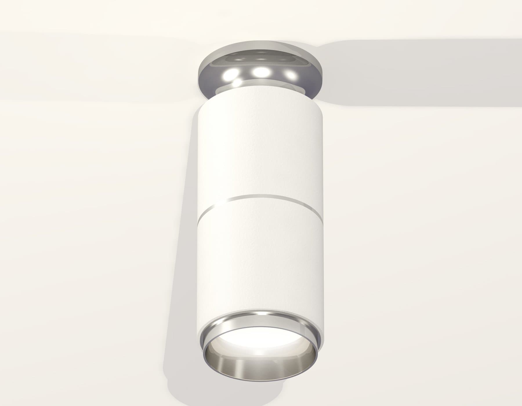 Ambrella Комплект накладного светильника XS6301241 SWH/PSL белый песок/серебро полированное MR16 GU5.3 (N6903, C6301, A2060, N6122) — миниатюра 2