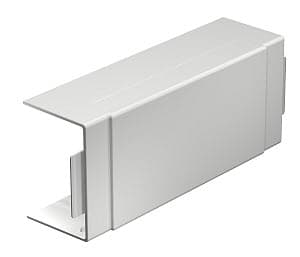 OBO Bettermann Отвод Т-образный кабель-канала WDK 60x90 мм ПВХ светло-серый RAL7035 6183026 — миниатюра 2