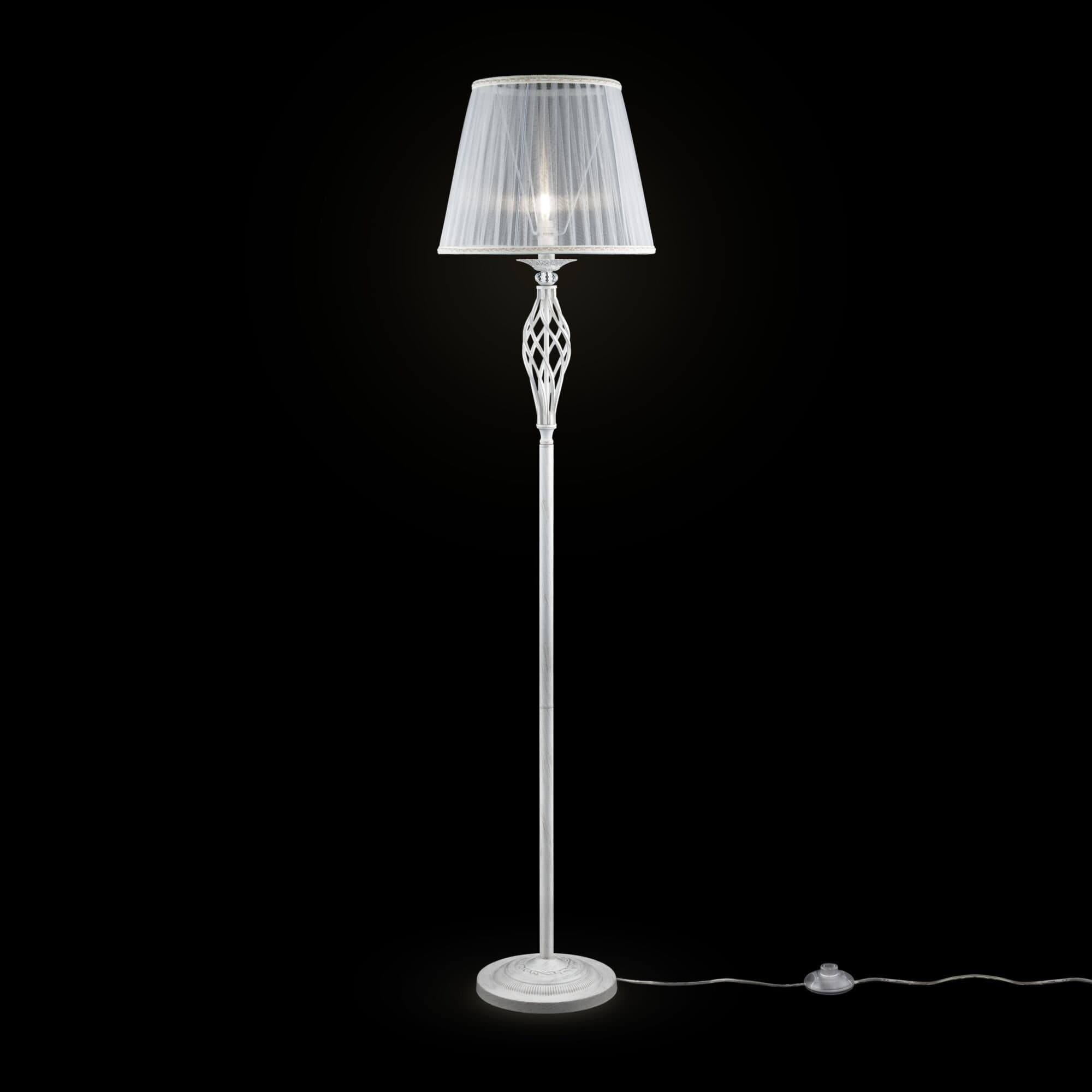 Maytoni Elegant Grace Белый с Золотом Торшер 1xE14 40W ARM247-11-G — миниатюра 8