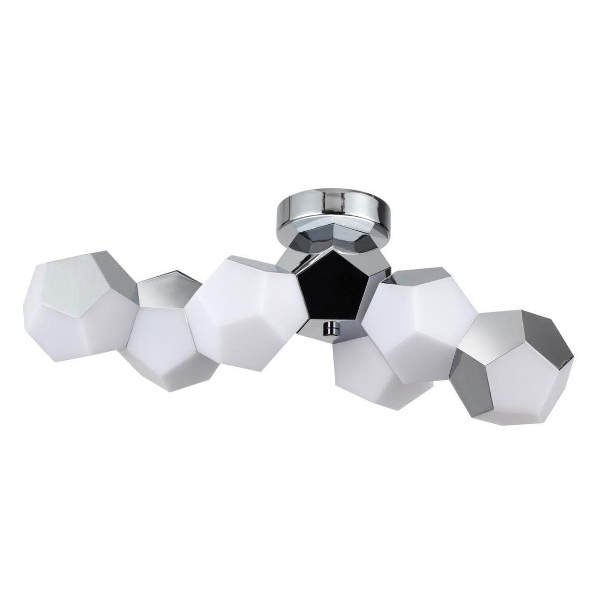 Odeon Light 4304/36CL HIGHTECH ODL22 165 хром Потолочный светильник IP20 LED 36W 2160Лм IP20 4000K BINGO — миниатюра 1