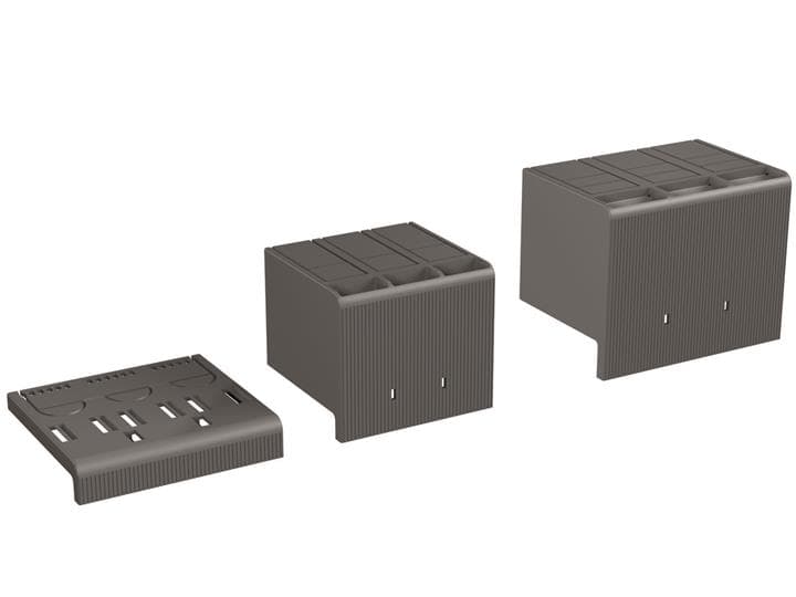 ABB Tmax XT Крышки изолирующие высокие для силовых выводов HTC XT4 3p (комплект из 2шт.) 1SDA066670R1