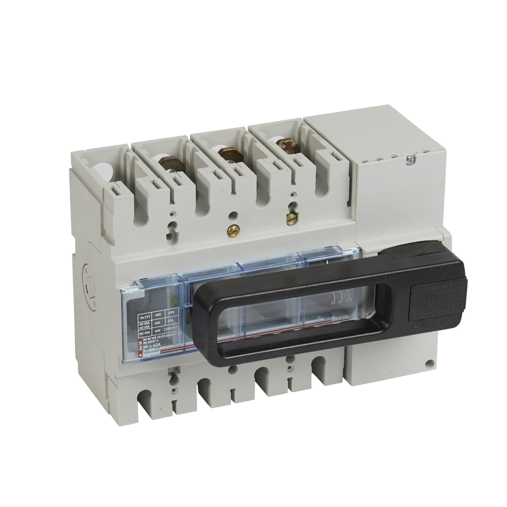 Legrand Выключатель автоматический 3П DPX-IS 250 63A прям. 026600