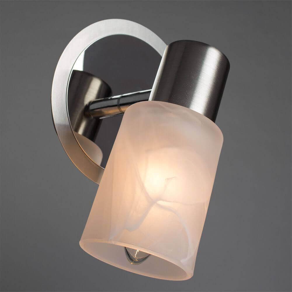 Arte Lamp Cavalletta Серебро/Белый Спот 1x40W 1xE14 A4510AP-1SS — миниатюра 3