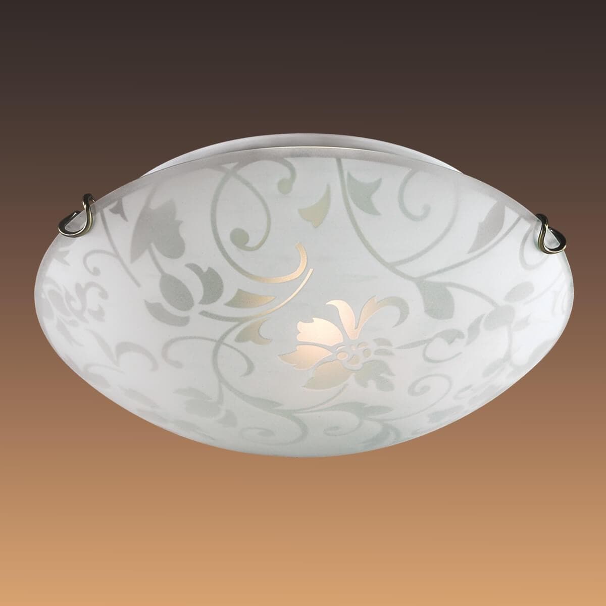 Sonex 108/K SN 104 св-к VUALE стекло E27 2*60Вт D300 — миниатюра 2