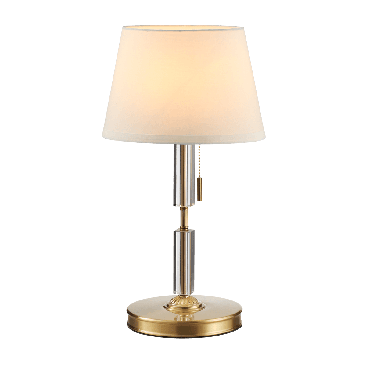 Odeon Light 4894/1T MODERN ODL_EX22 55 бронзовый/белый/абажур ткань Настольная лампа E27 1*60W LONDON — миниатюра 2