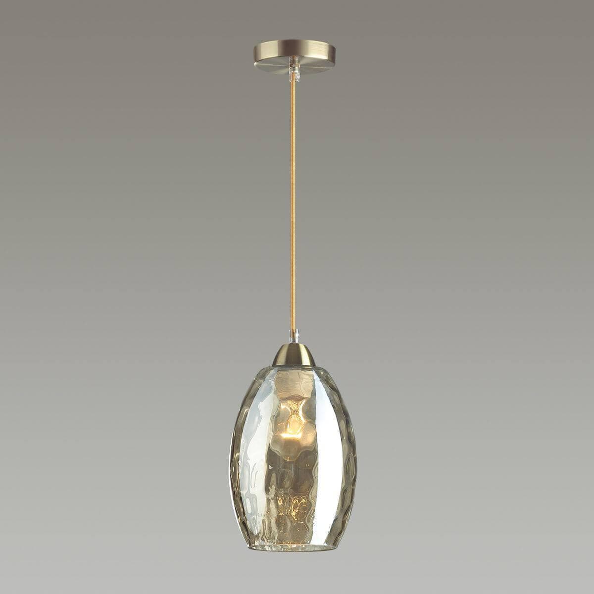 Lumion 4489/1 LN20 античная бронза, серый Подвес E27 60W 220V SAPPHIRE — миниатюра 3