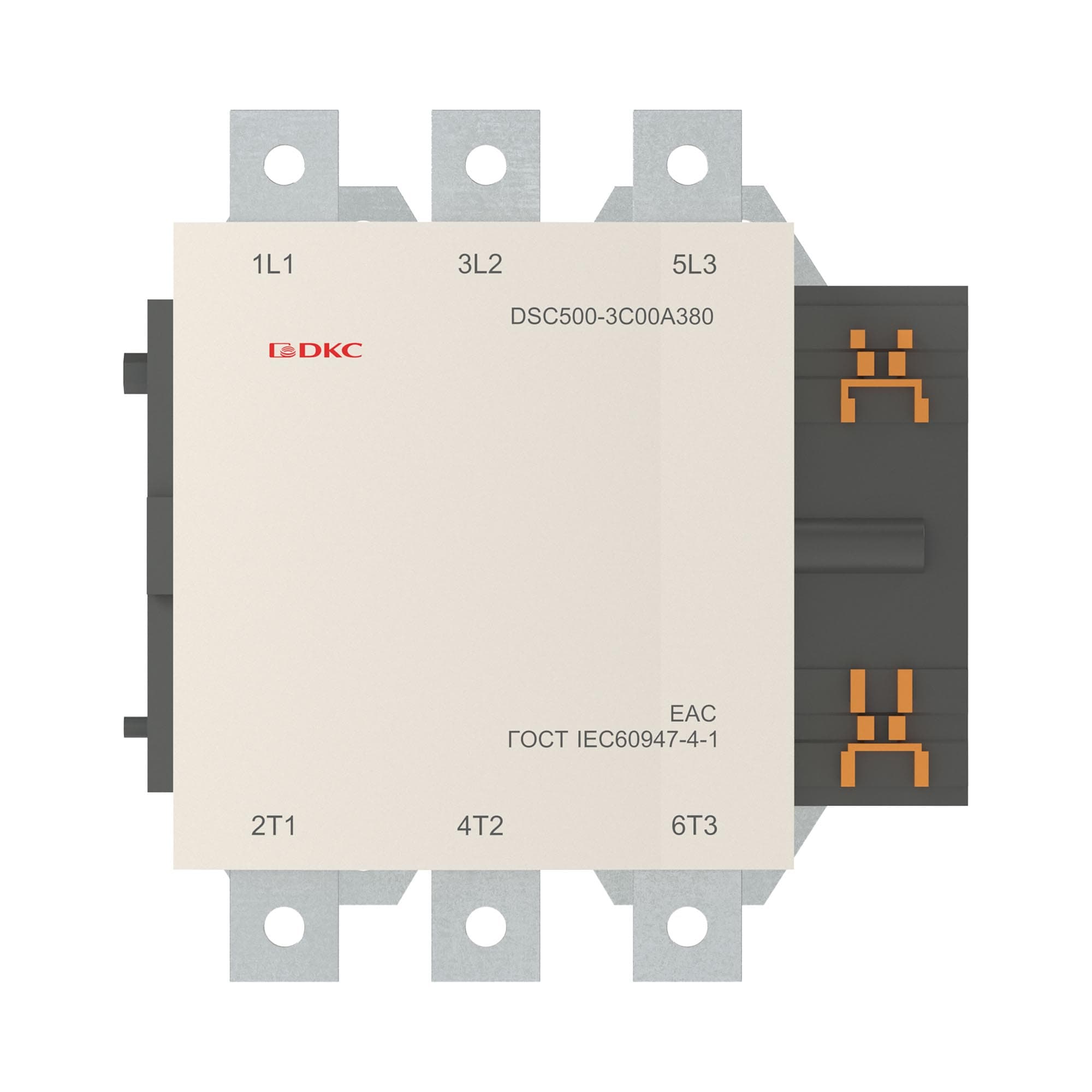 DKC Магнитный контактор DSC500-3C00A380 500А 250кВт (AC3) кат 380В AC — миниатюра 2