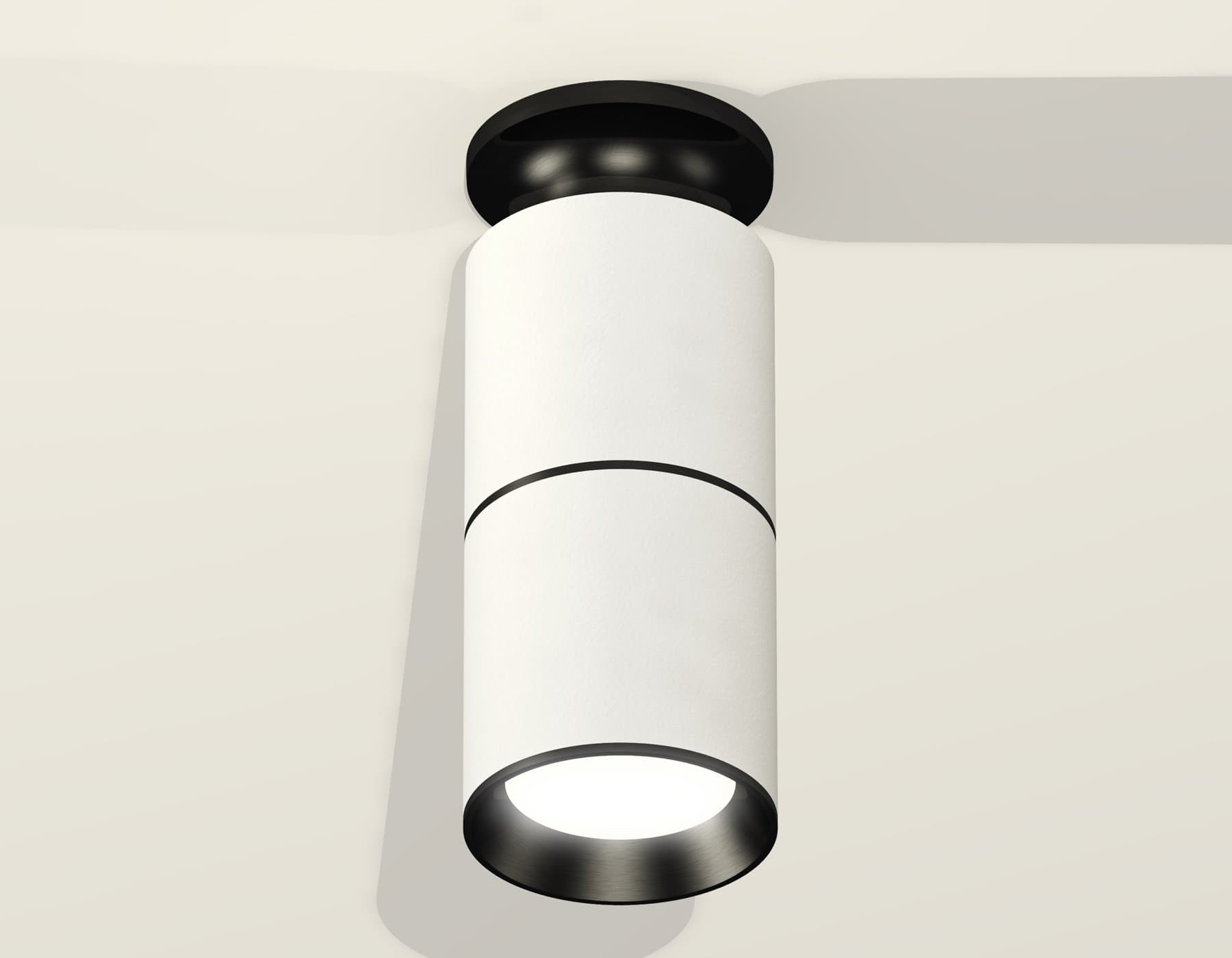 Ambrella Комплект накладного светильника XS6301220 SWH/PBK белый песок/черный полированный MR16 GU5.3 (N6902, C6301, A2061, N6103) — миниатюра 2
