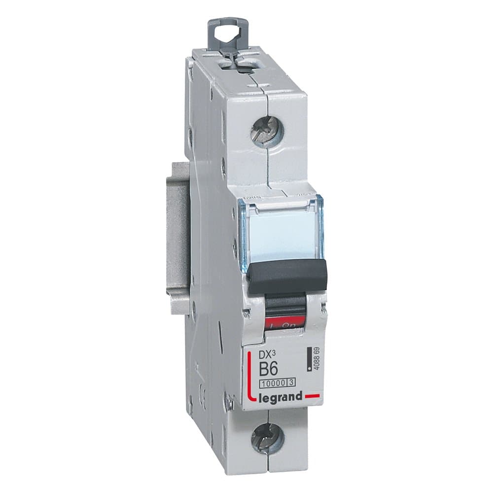 Legrand DX3 Автоматический выключатель 1P 6A (B) 10kA/16kA 408869 — миниатюра 1