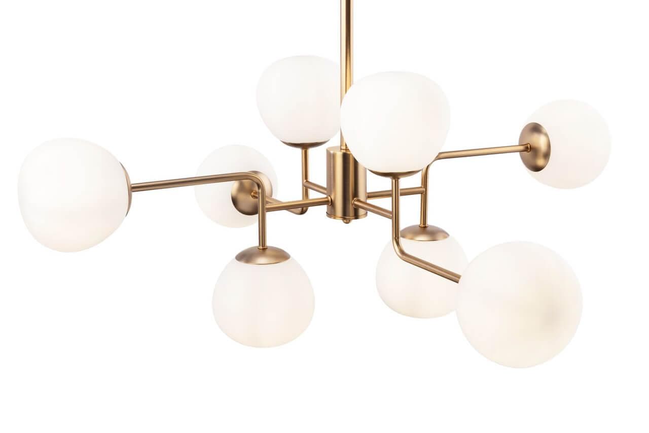 Maytoni Modern Erich Золото Люстра 8xE14 40W MOD221-PL-08-G — миниатюра 12