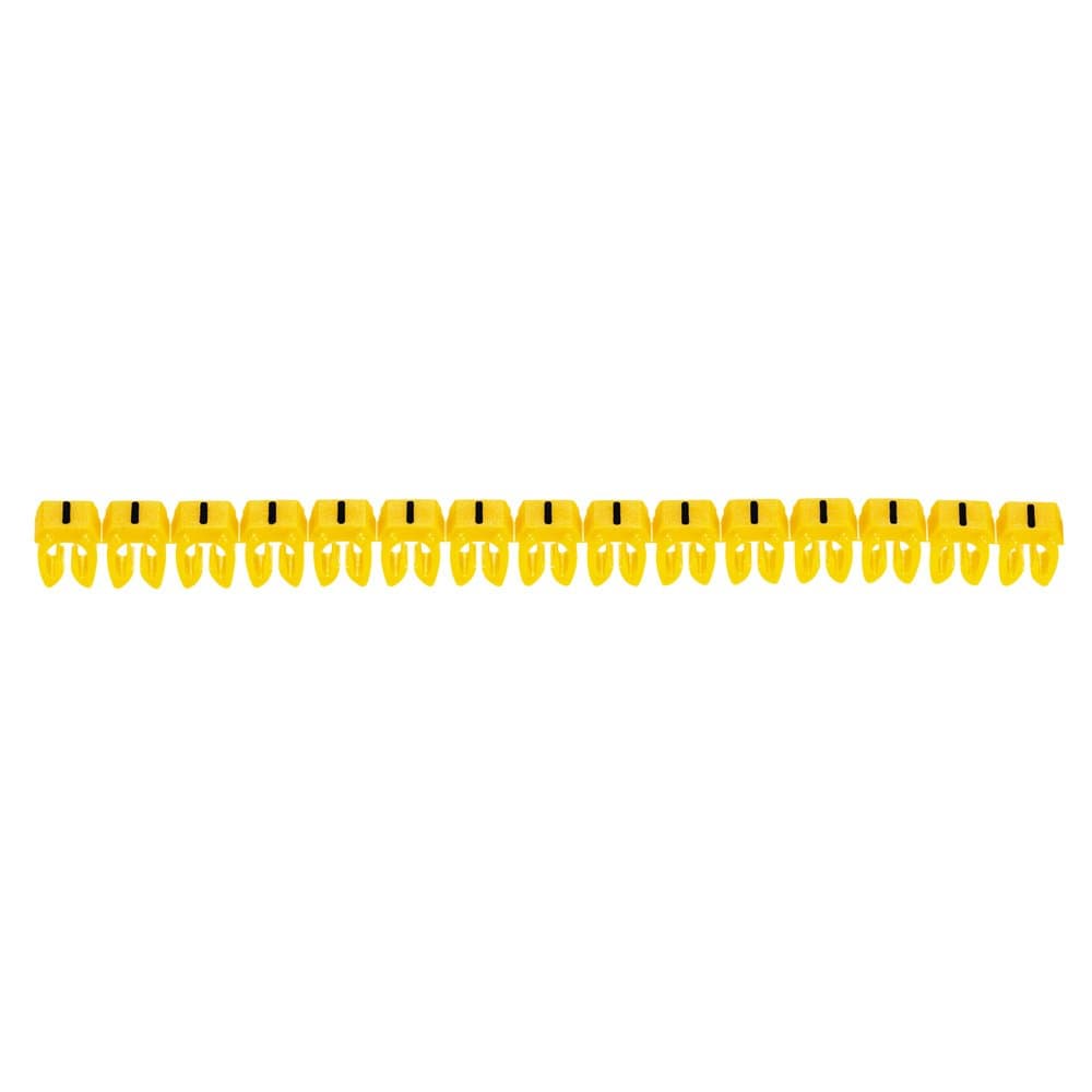Legrand CAB3 Маркер для кабеля и клемм.блоков - 0.5-1.5кв.мм. (желтый) (упаковка) 038273 — миниатюра 2