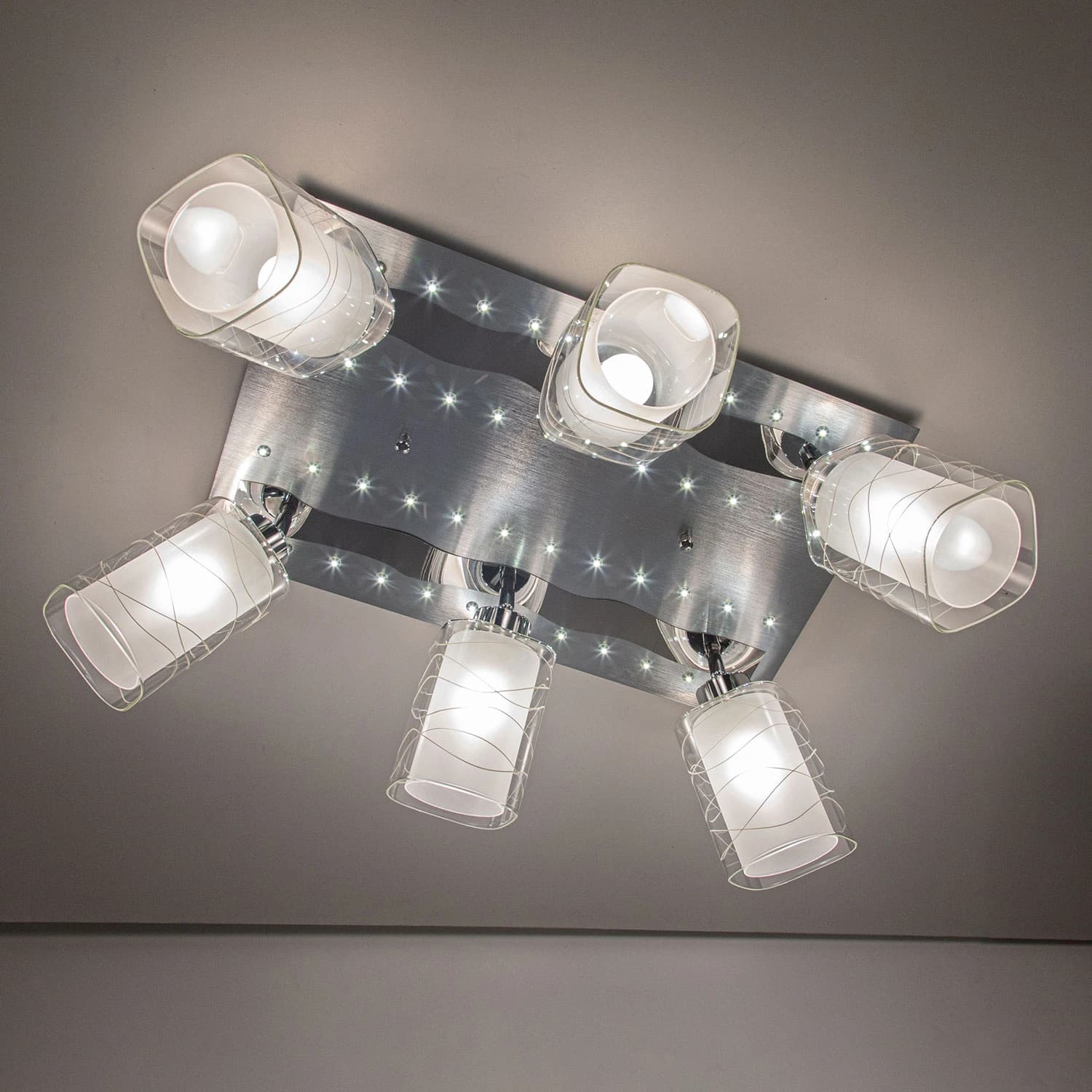 Citilux CL160263 Прима LED Алюм+Хром Светильник Люстра — миниатюра 6