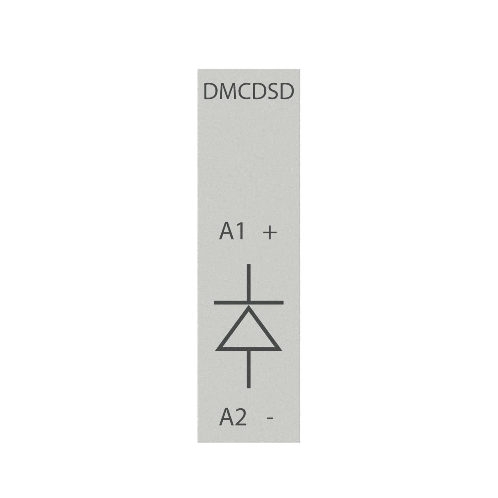 DKC Ограничитель перенапряжений для миниконтакторов DMC и реле DCR с диодом 12-600VDC — миниатюра 2