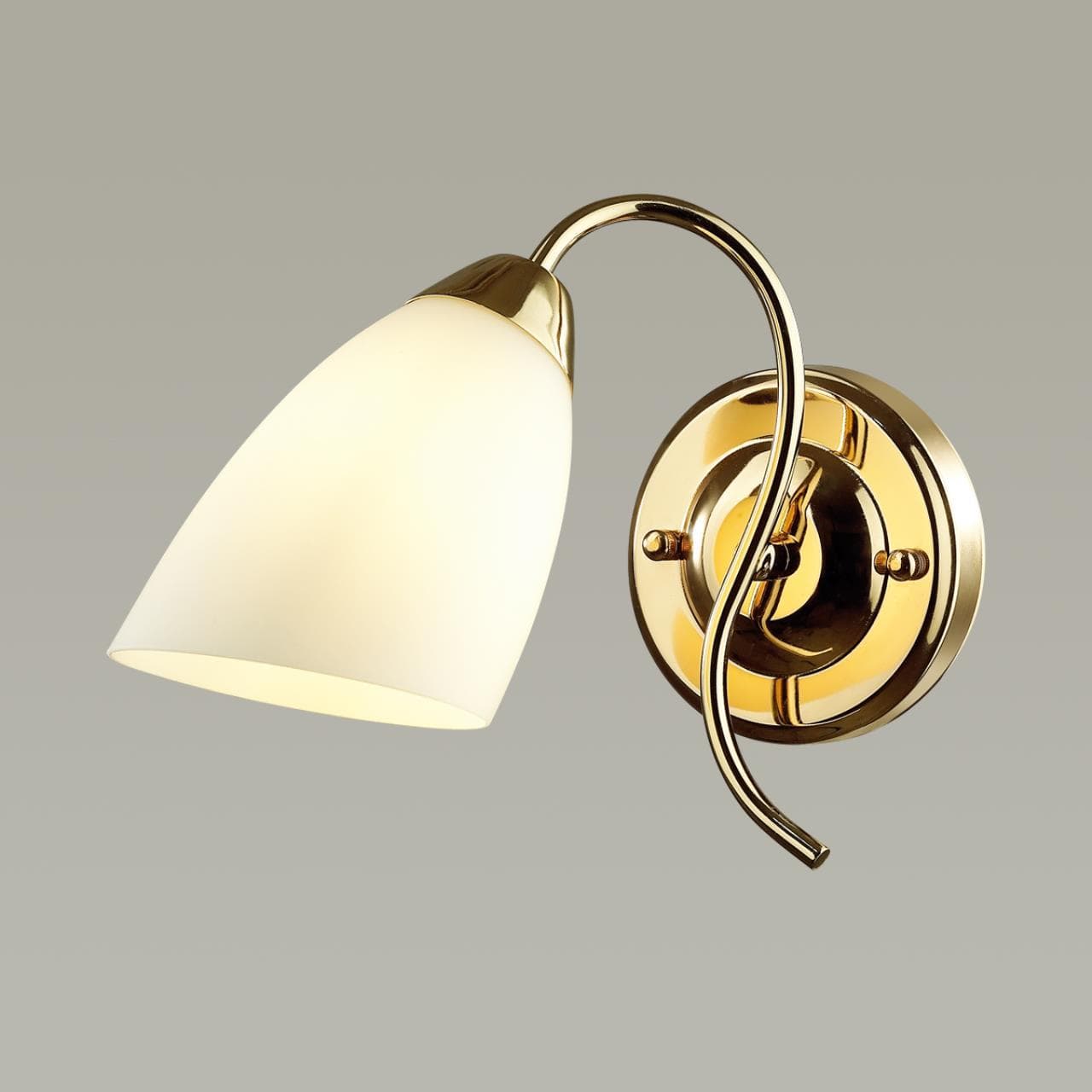 Lumion 4532/1W COMFI LN21 049 золотой, белый Бра E14 40W 220V DARLENE — миниатюра 4