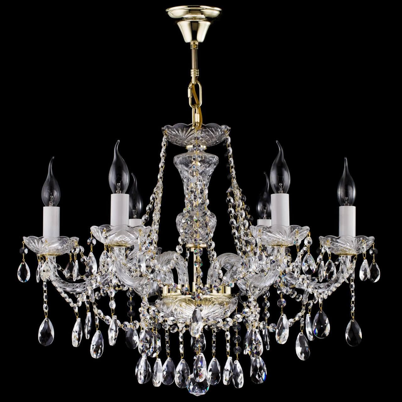 Maytoni Royal Classic Beatrix Золото Люстра 6xE14 60W DIA019-06-G — миниатюра 11