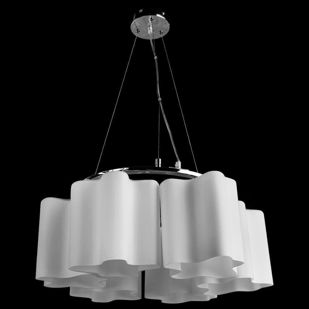Arte Lamp Serenata Хром/Белый Светильник подвесной 6x40W 6xE27 A3479SP-6CC — миниатюра 7