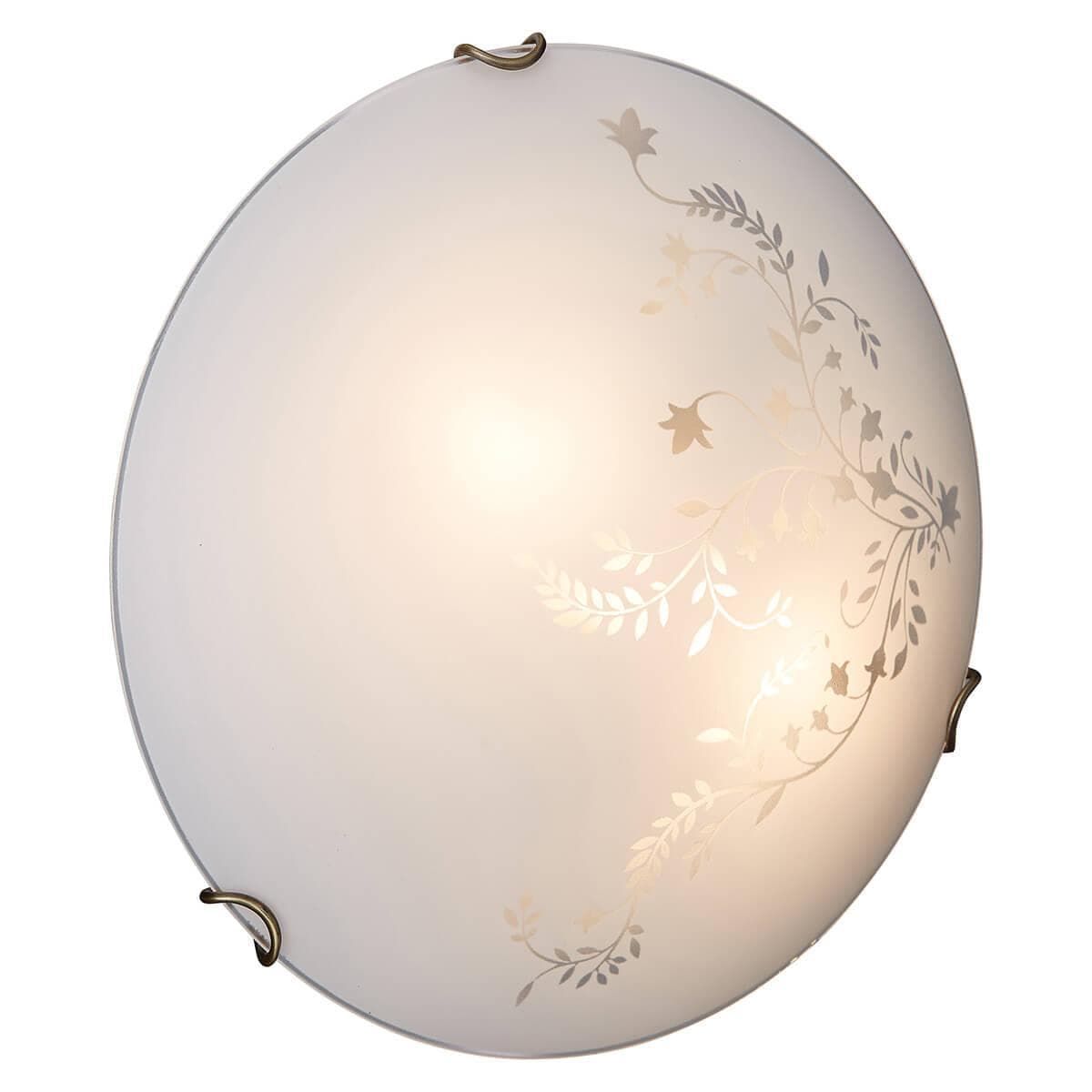 Sonex 118/K SN 101 св-к KUSTA стекло E27 2*60Вт D300 — миниатюра 1