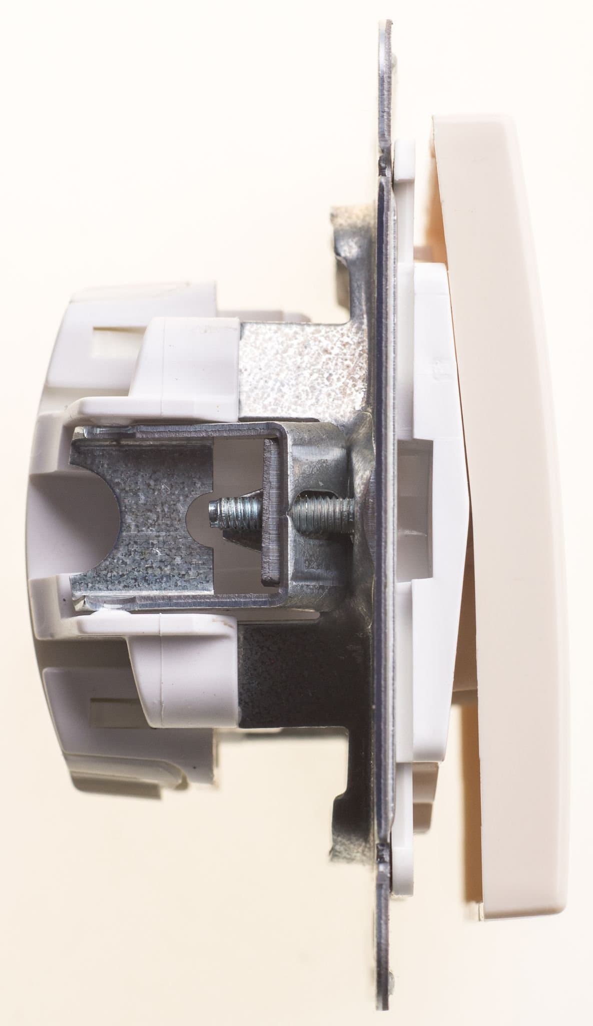 Systeme Electric Wessen 59 Беж Выключатель 1-клавишный 2-полюсный, 10А — миниатюра 3